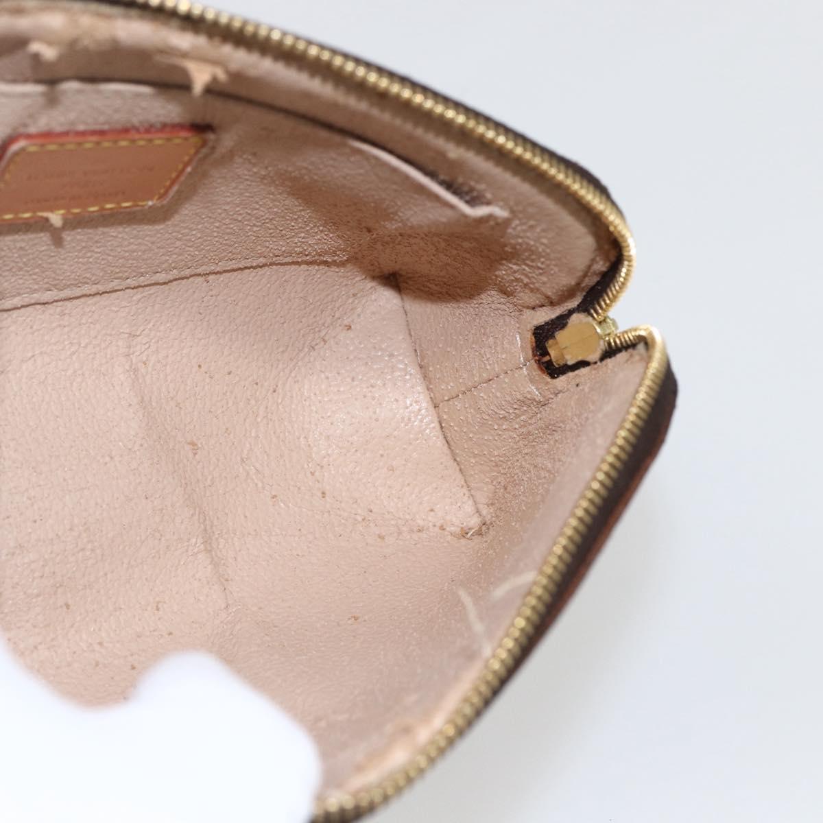 LOUIS VUITTON Monogram Pochette Cosmetic PM Pouch M43998 LV Auth 170722