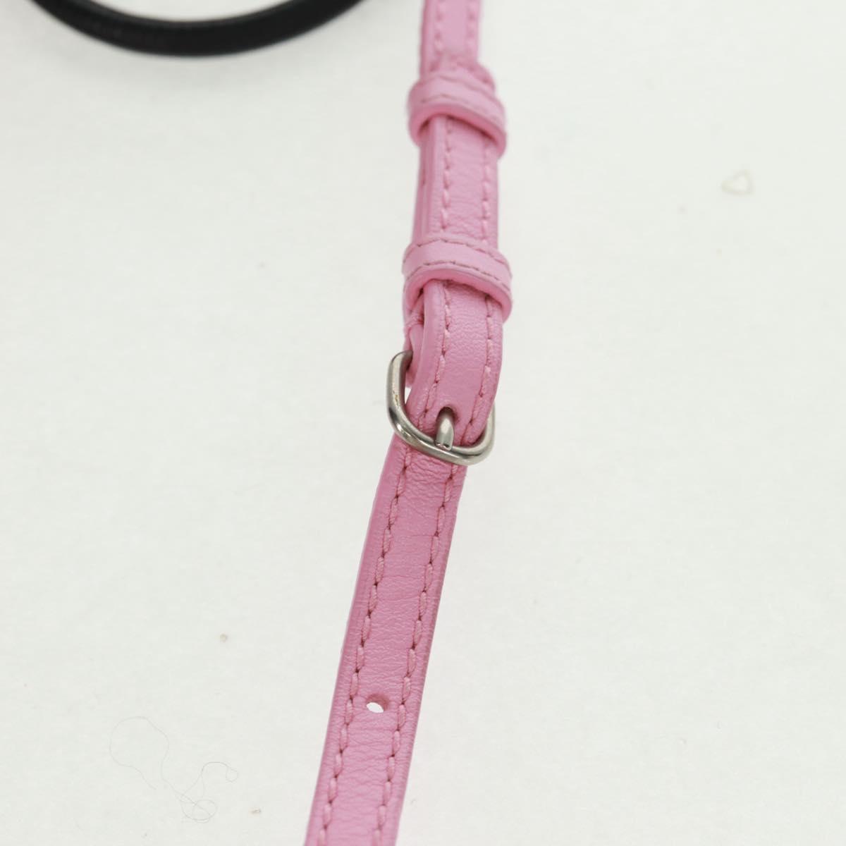 BALENCIAGA 2020S SS Hello Kitty Hand Bag Calf Skin 2way Pink 619043 Auth 170731SM