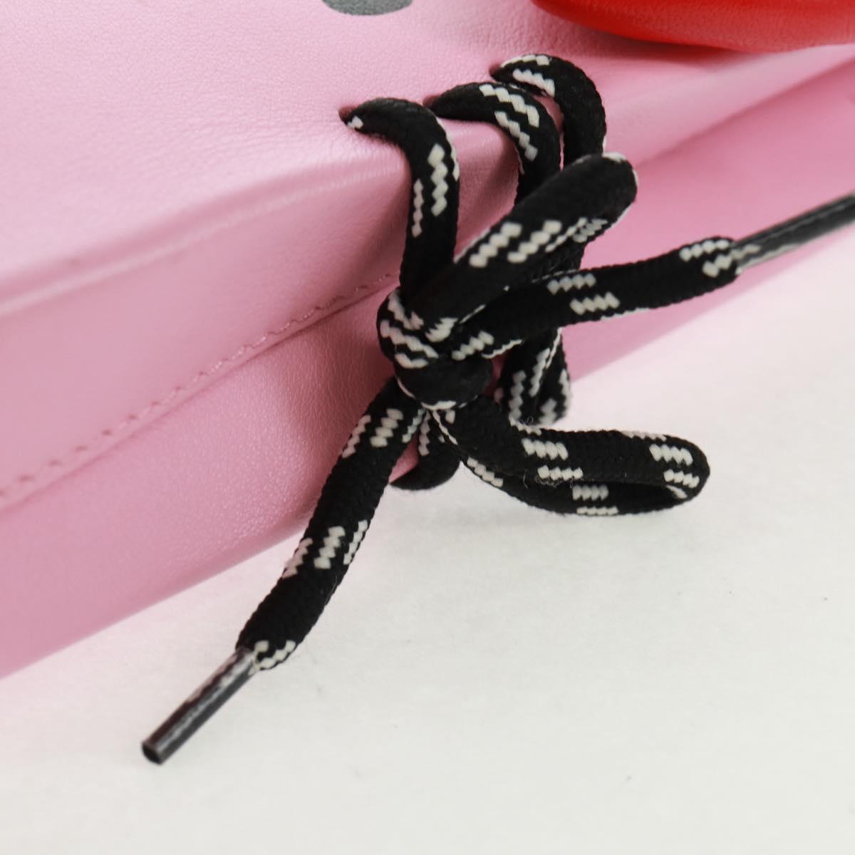 BALENCIAGA 2020S SS Hello Kitty Hand Bag Calf Skin 2way Pink 619043 Auth 170731SM