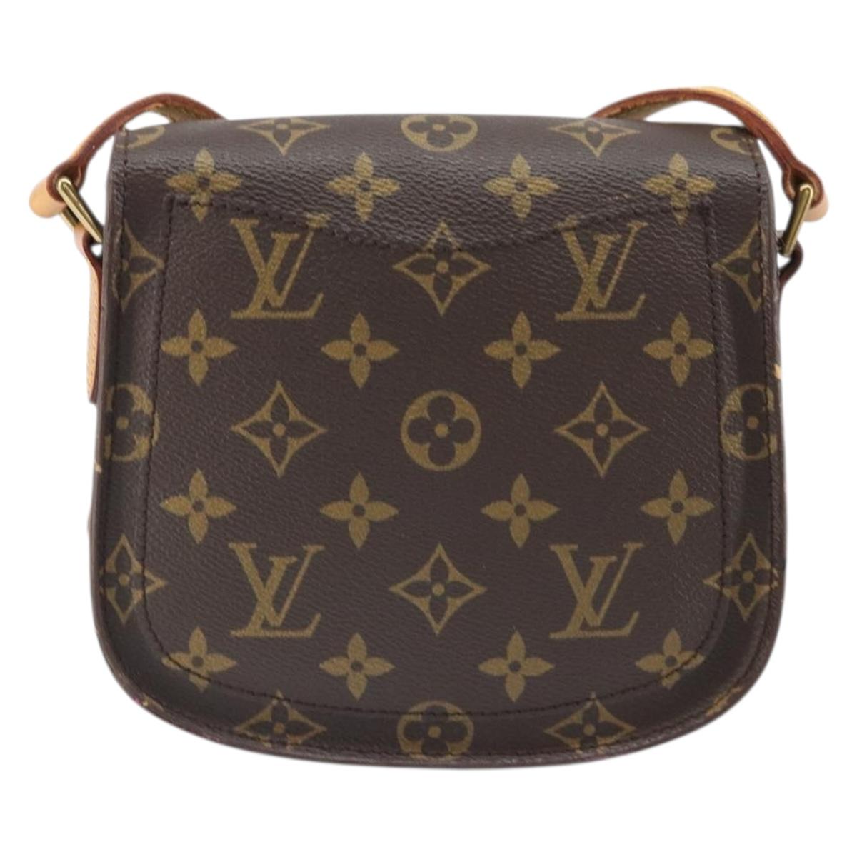 LOUIS VUITTON Monogram Saint Cloud PM Shoulder Bag M51244 LV Auth 170733
