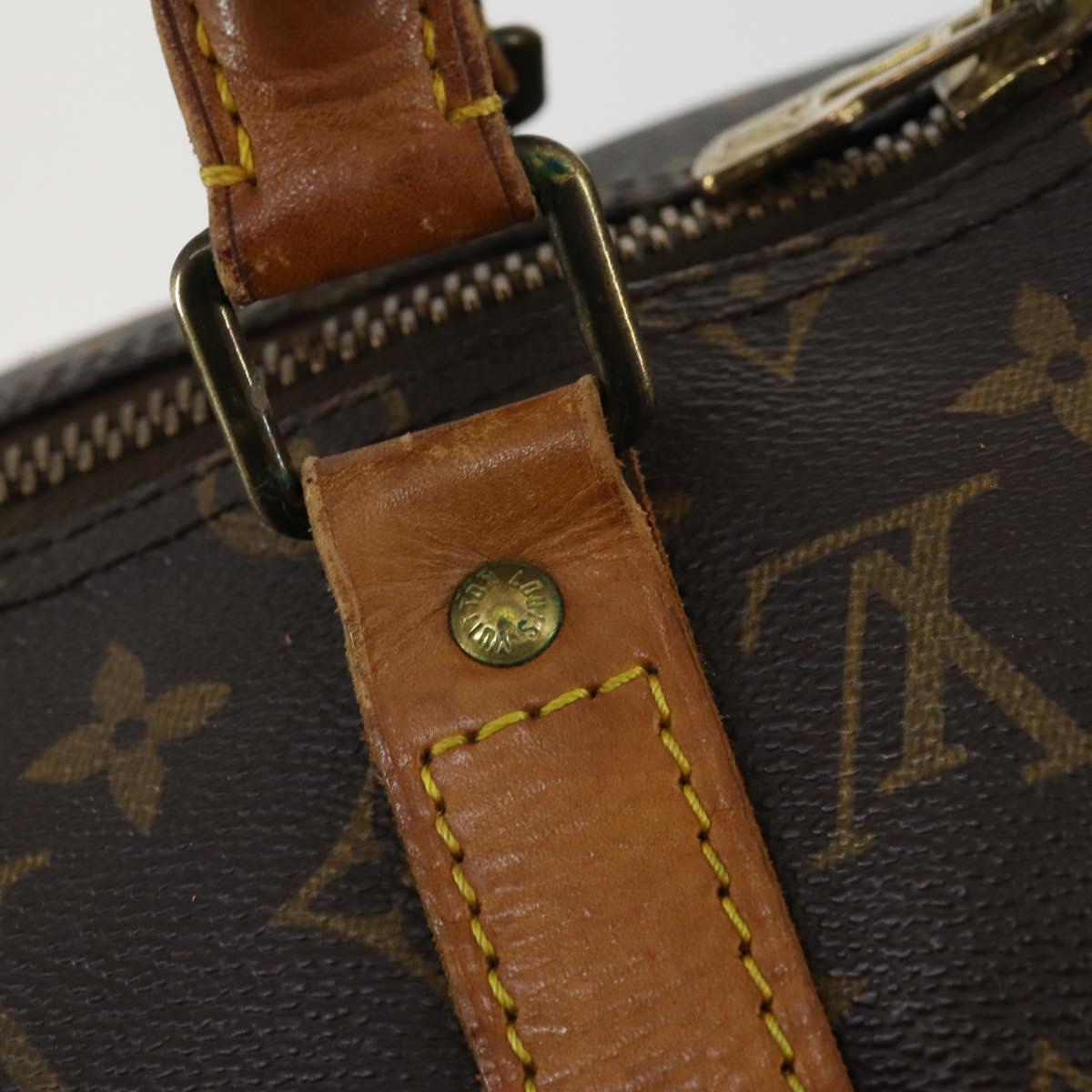 LOUIS VUITTON Monogram Keepall 50 Boston Bag M41426 LV Auth 170744