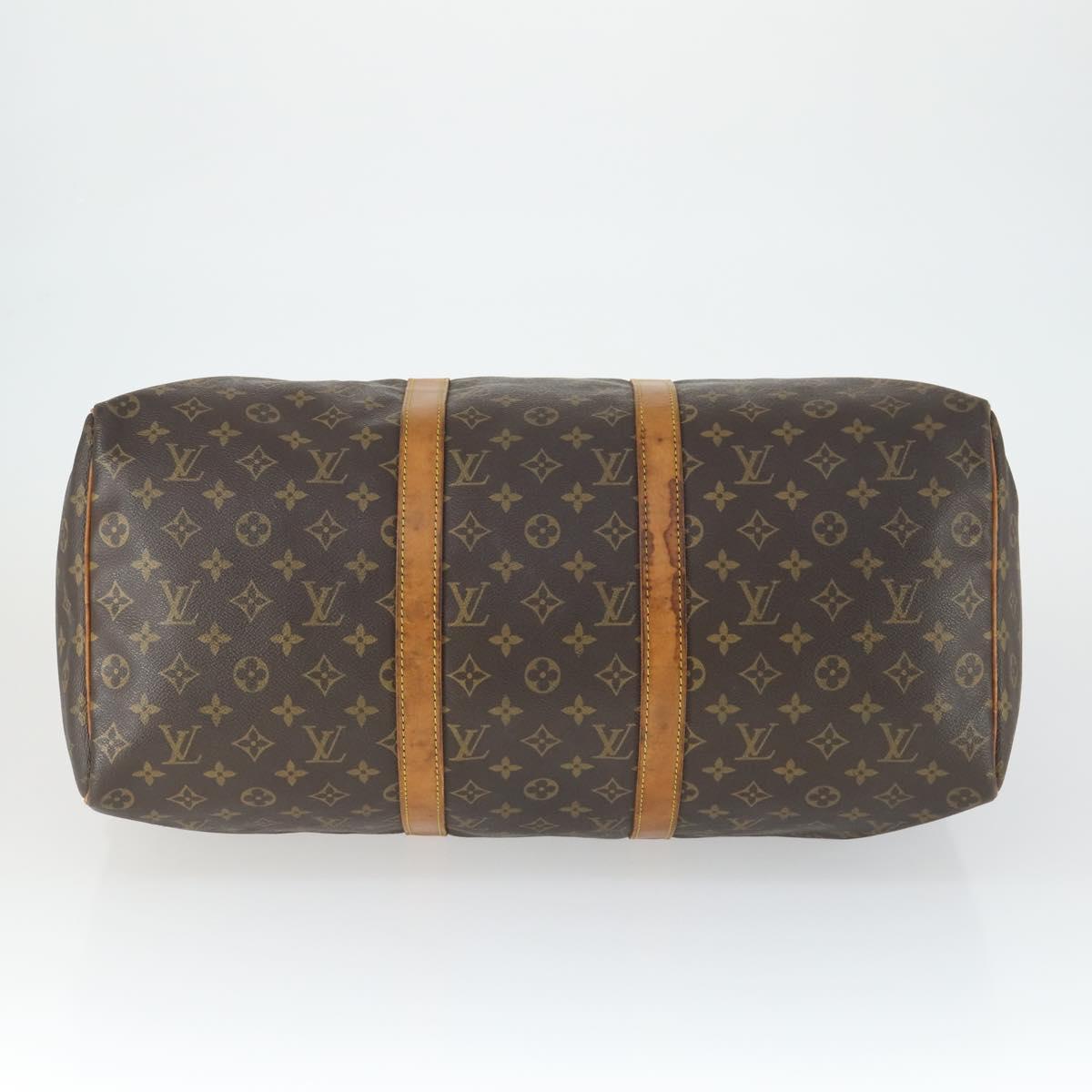 LOUIS VUITTON Monogram Keepall 50 Boston Bag M41426 LV Auth 170744