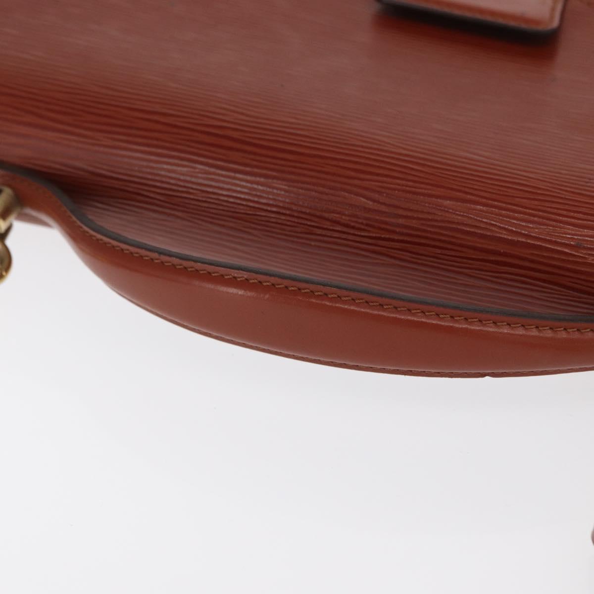 LOUIS VUITTON Epi Monceau 28 Hand Bag Brown M52123 LV Auth 170765