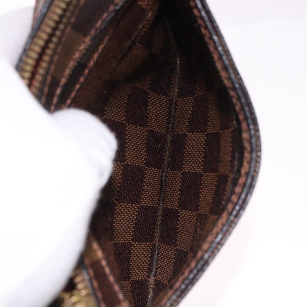 LOUIS VUITTON Damier Ebene Geronimos Shoulder Bag N51994 LV Auth 170767