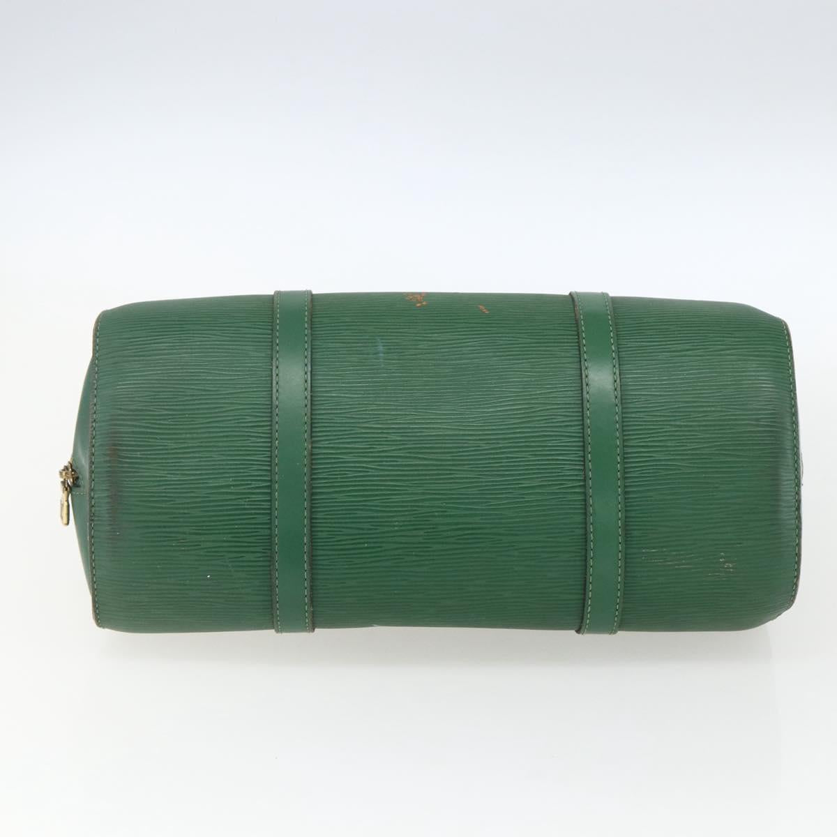 LOUIS VUITTON Epi Soufflot Hand Bag Green M52224 LV Auth 170774
