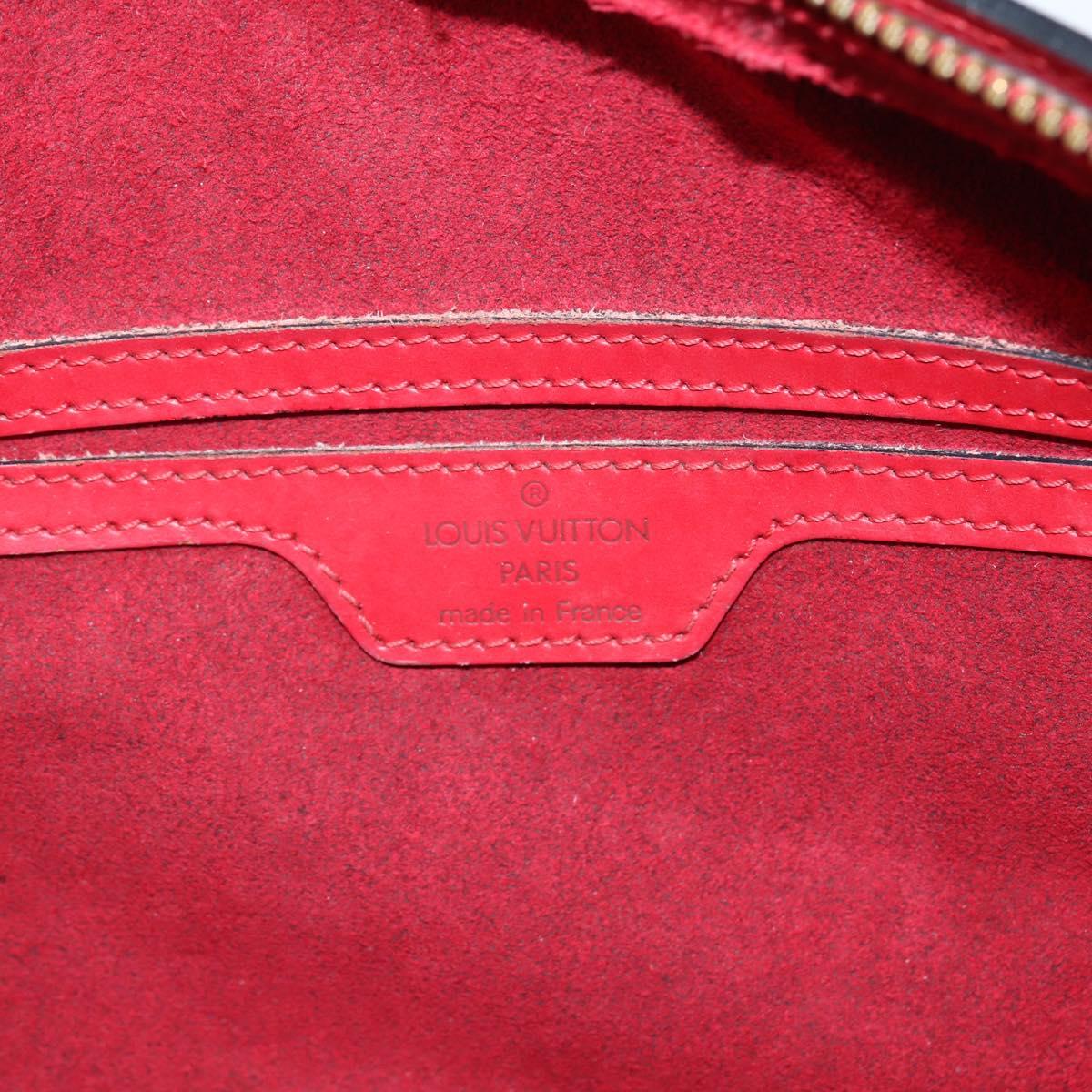 LOUIS VUITTON Epi Soufflot Hand Bag Red M52227 LV Auth 170775