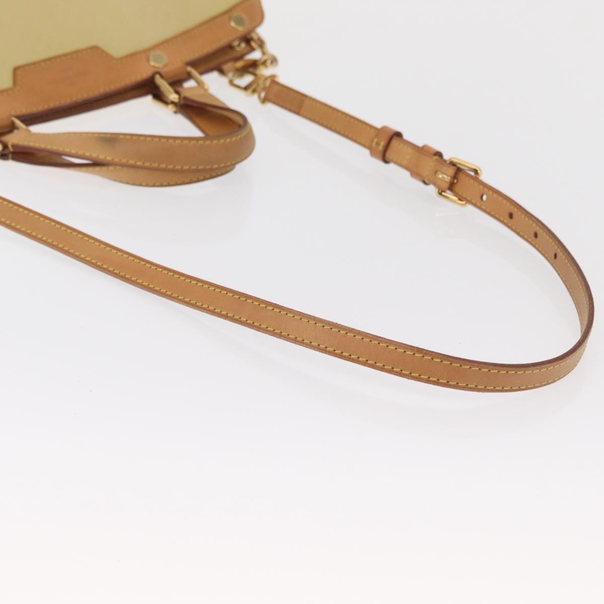 LOUIS VUITTON Monogram Vernis Blair MM Bag 2way Broncorail M91456 LV Auth 170795