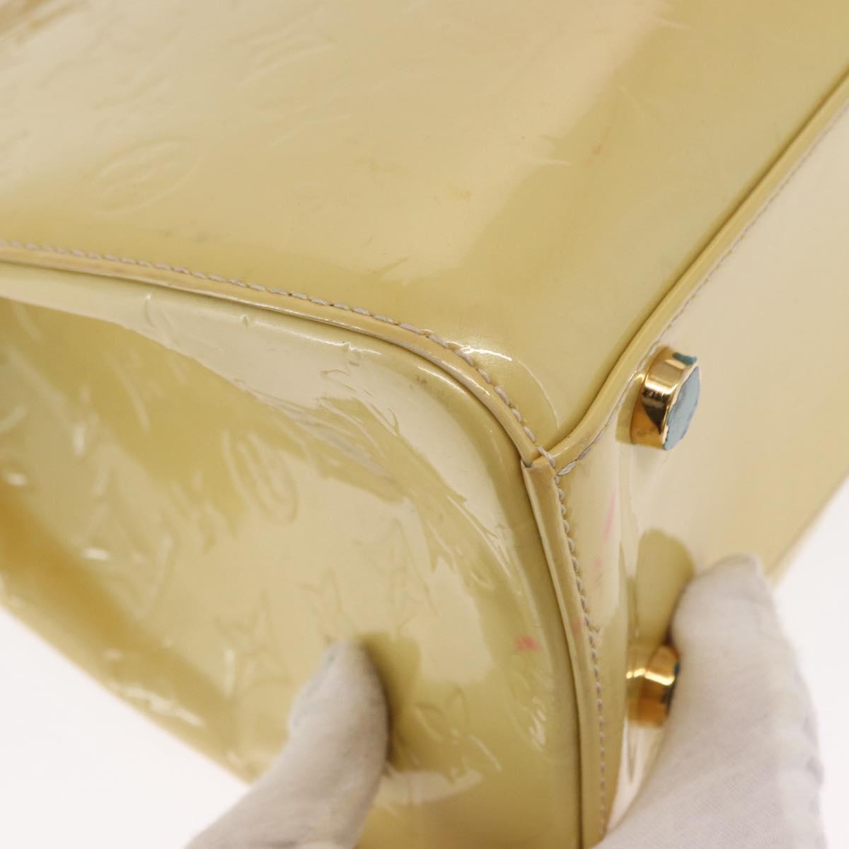 LOUIS VUITTON Monogram Vernis Blair MM Bag 2way Broncorail M91456 LV Auth 170795