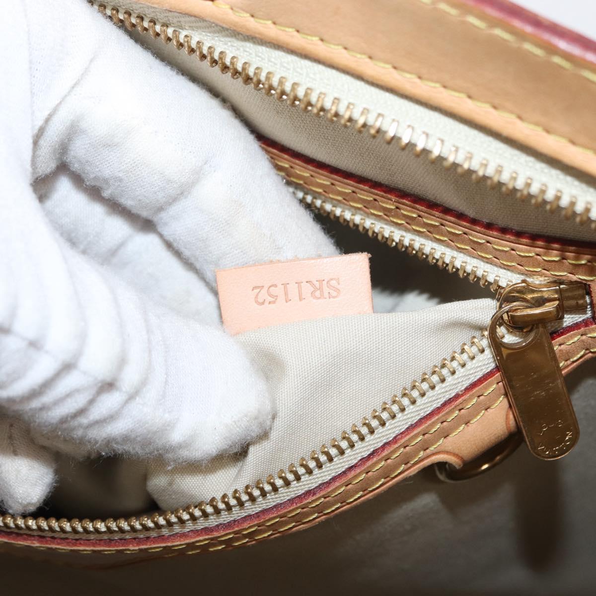 LOUIS VUITTON Monogram Vernis Blair MM Bag 2way Broncorail M91456 LV Auth 170795