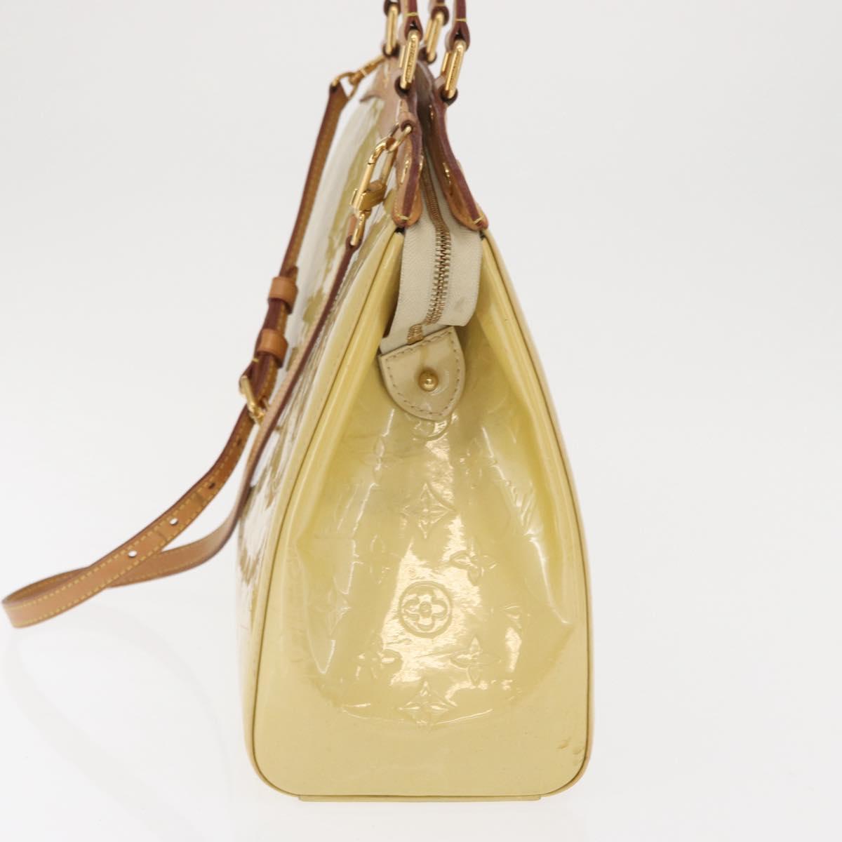 LOUIS VUITTON Monogram Vernis Blair MM Bag 2way Broncorail M91456 LV Auth 170795