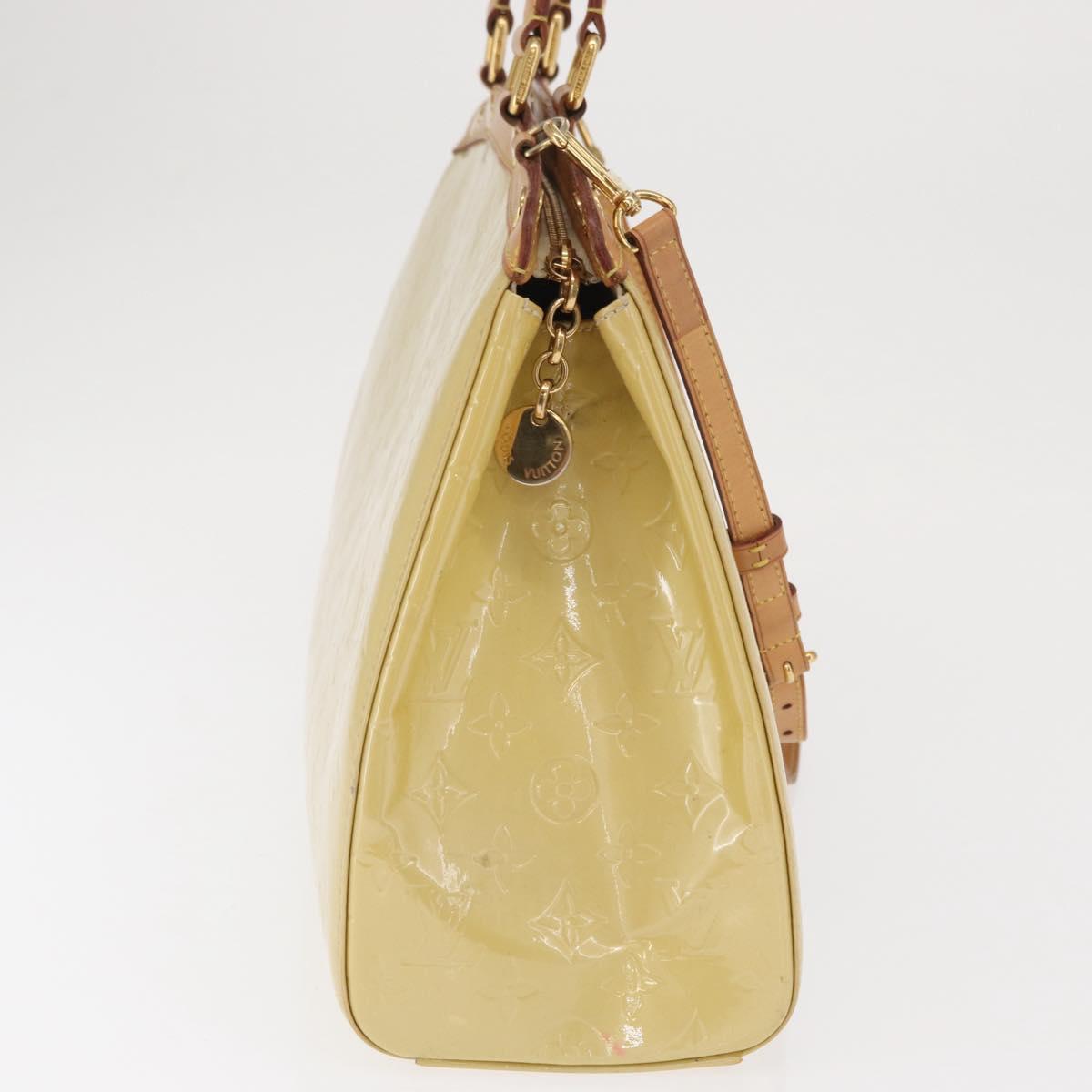 LOUIS VUITTON Monogram Vernis Blair MM Bag 2way Broncorail M91456 LV Auth 170795