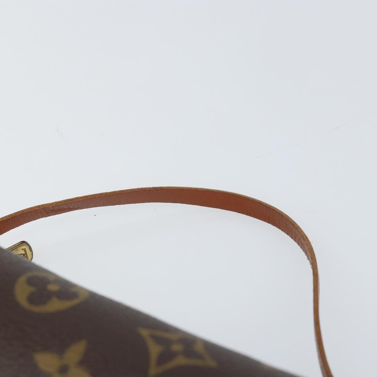 LOUIS VUITTON Monogram Papillon Pouch LV Auth 170803