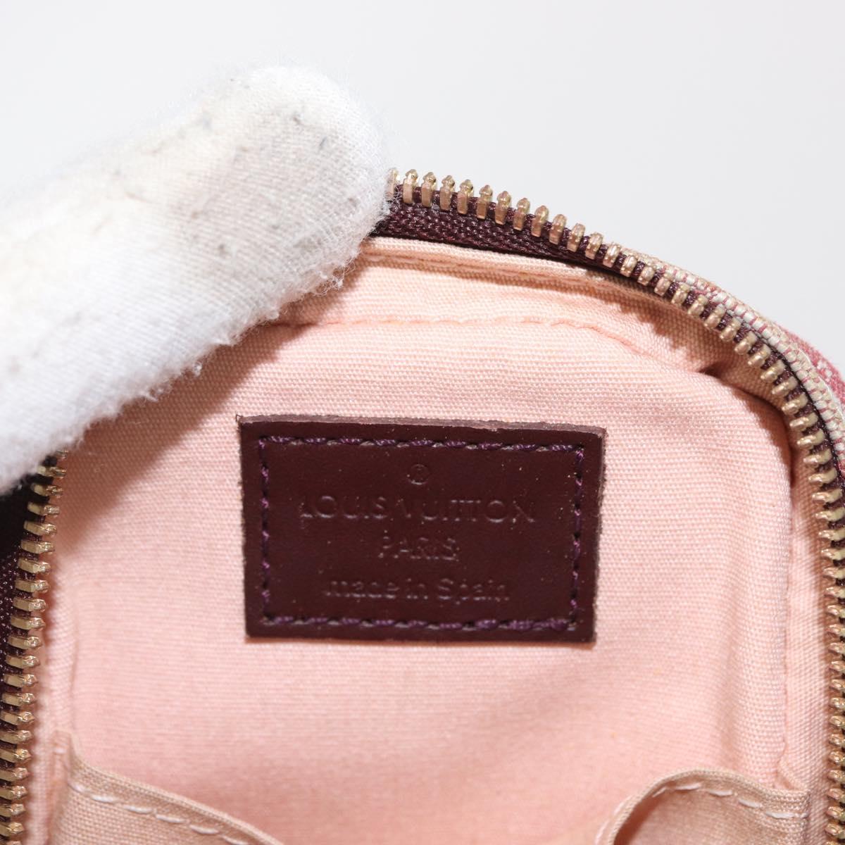 LOUIS VUITTON Monogram Mini Usu Digital Pouch Red M60001 LV Auth 170804