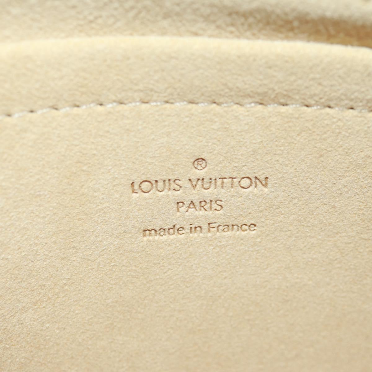 LOUIS VUITTON Damier Azur Pochette Mira MM Accessory Pouch N60027 Auth 170805V