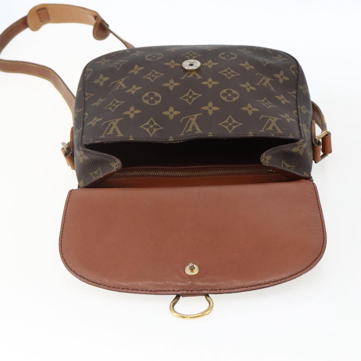 LOUIS VUITTON Monogram Saint Cloud GM Shoulder Bag M51242 LV Auth 170822