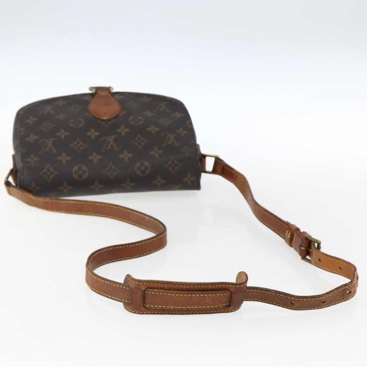 LOUIS VUITTON Monogram Saint Cloud GM Shoulder Bag M51242 LV Auth 170822