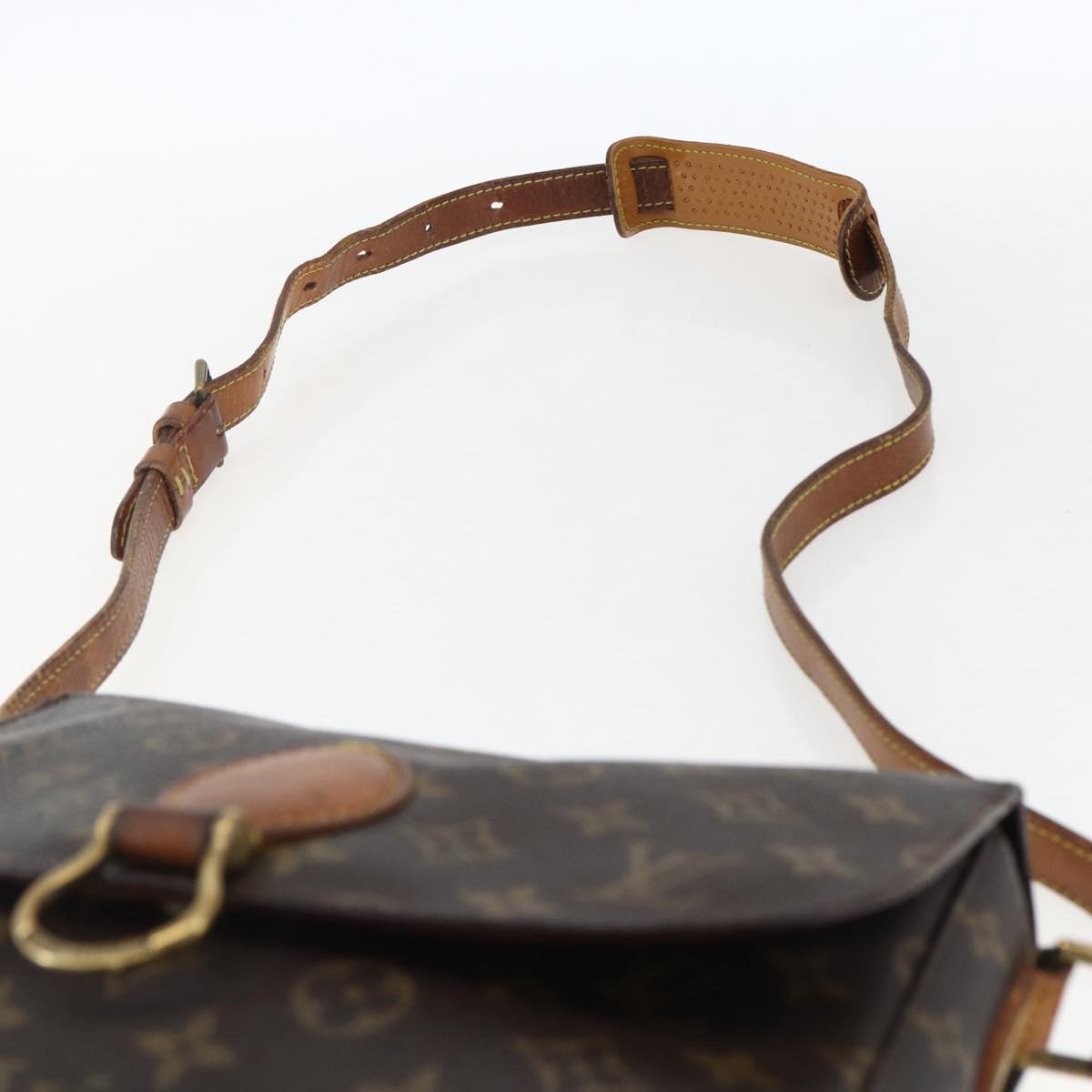 LOUIS VUITTON Monogram Saint Cloud GM Shoulder Bag M51242 LV Auth 170822