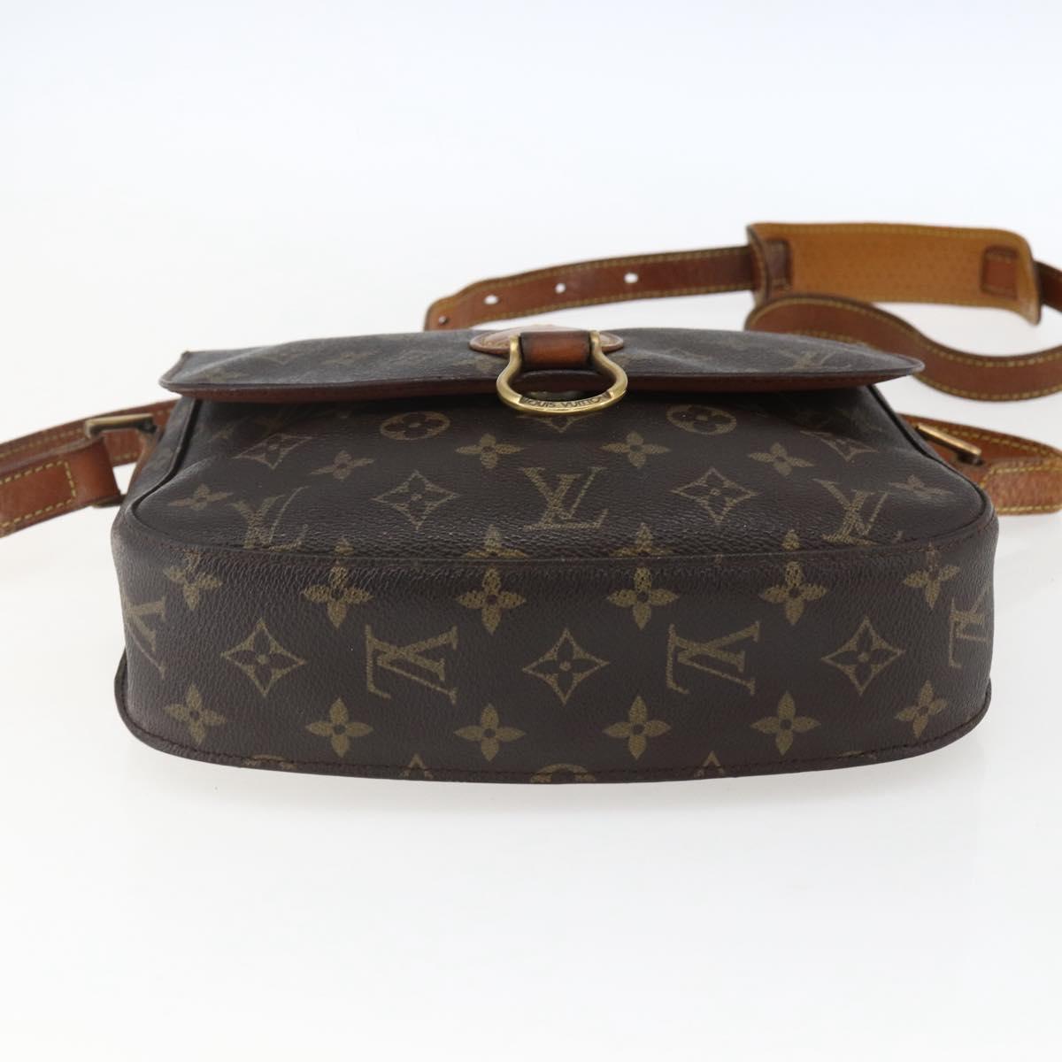LOUIS VUITTON Monogram Saint Cloud GM Shoulder Bag M51242 LV Auth 170822