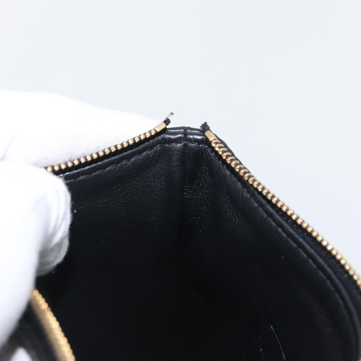 LOUIS VUITTON Mahina Selene PM Pouch Pouch Leather Black M94314 LV Auth 170872M