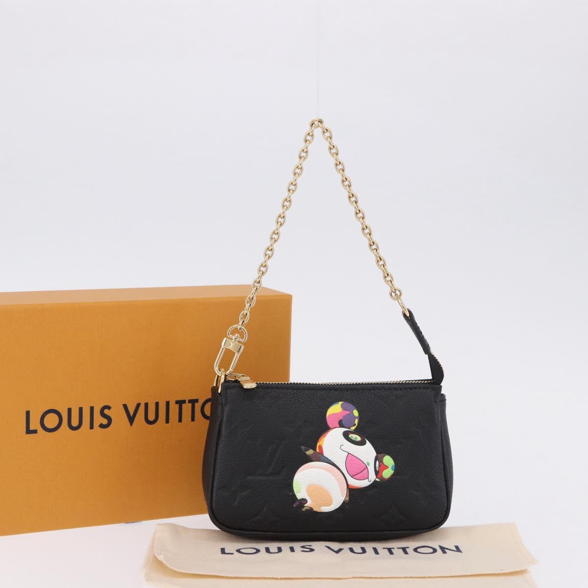 LOUIS VUITTON Empreinte Panda Mini Pochette Accessoires M13824 LV Auth 170873SM