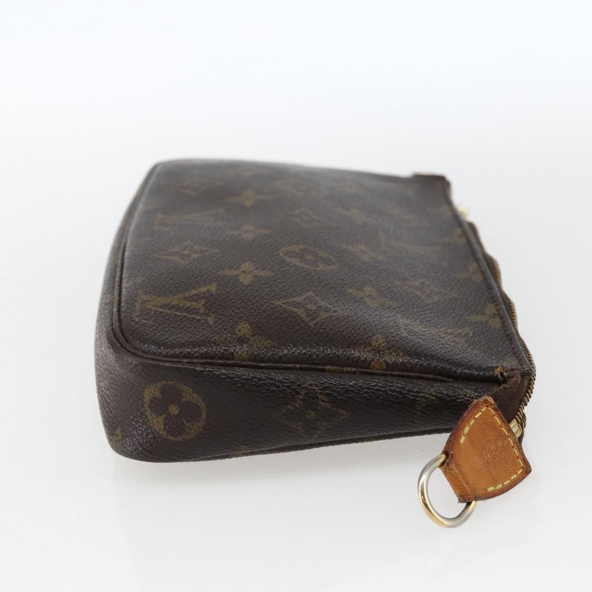 LOUIS VUITTON Monogram Pochette Accessoires Pouch M51980 LV Auth 170876