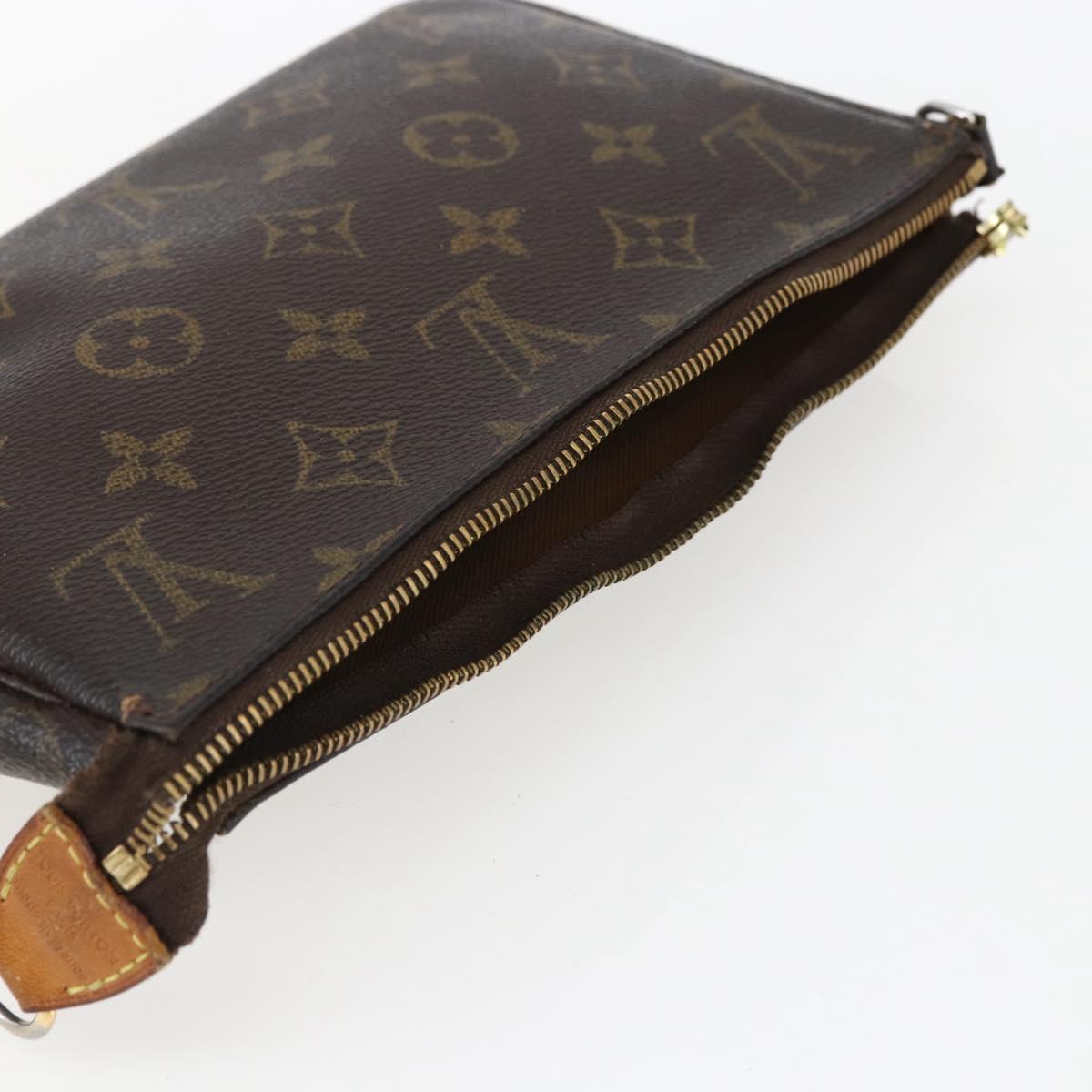 LOUIS VUITTON Monogram Pochette Accessoires Pouch M51980 LV Auth 170876