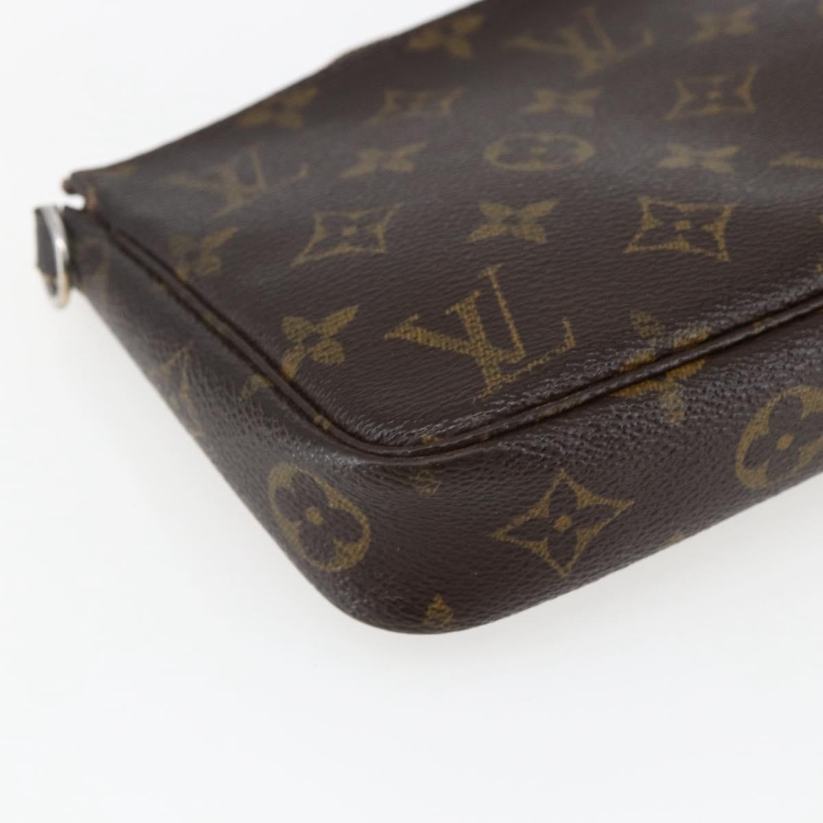 LOUIS VUITTON Monogram Pochette Accessoires Pouch M51980 LV Auth 170876