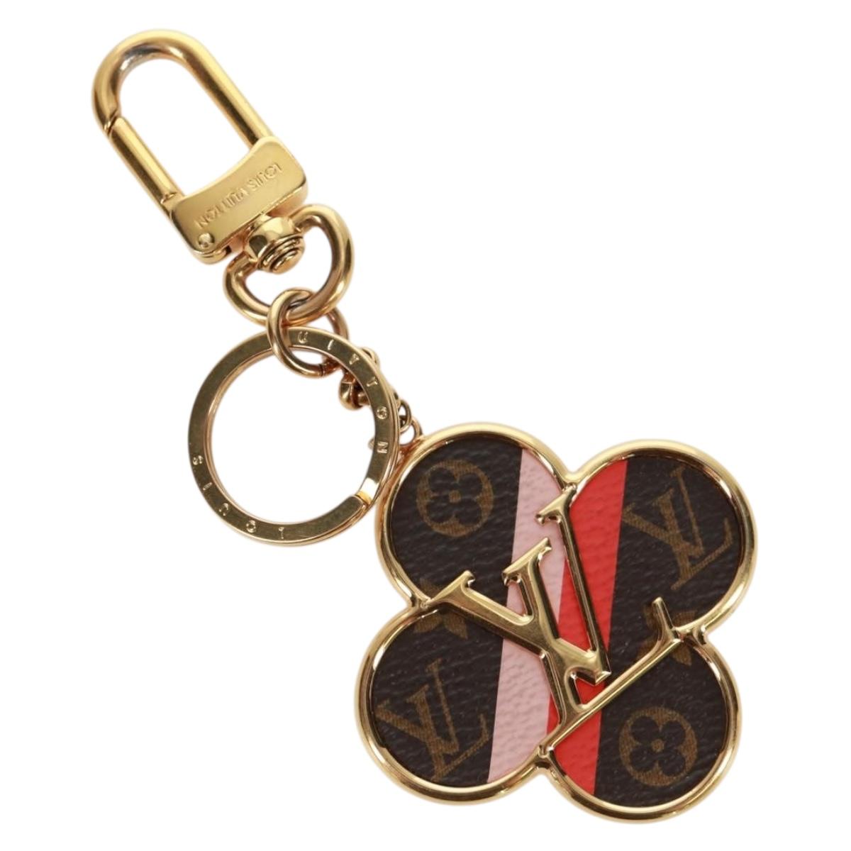 LOUIS VUITTON Monogram Porte Cles Into the Flower Key Holder M67356 Auth170880M
