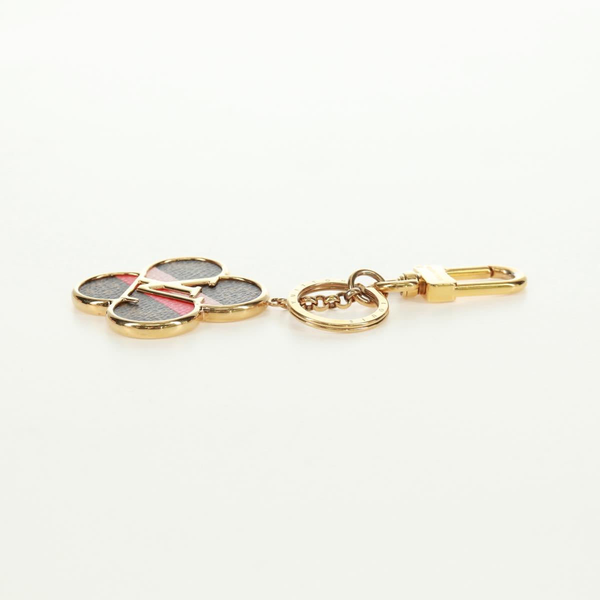 LOUIS VUITTON Monogram Porte Cles Into the Flower Key Holder M67356 Auth170880M