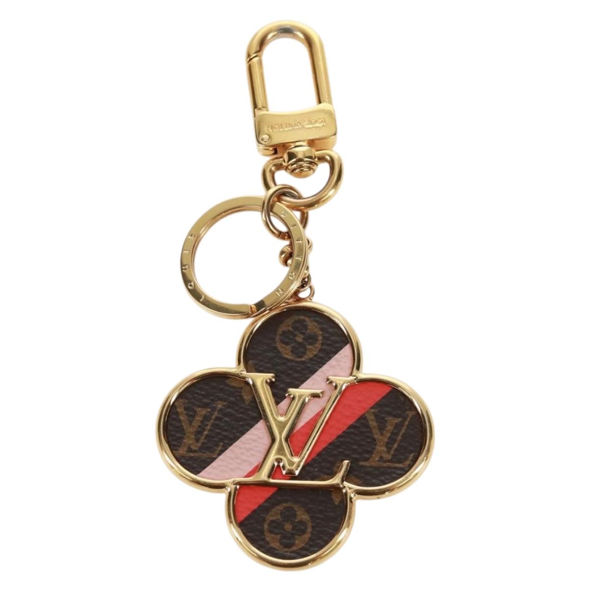LOUIS VUITTON Monogram Porte Cles Into the Flower Key Holder M67356 Auth170880M