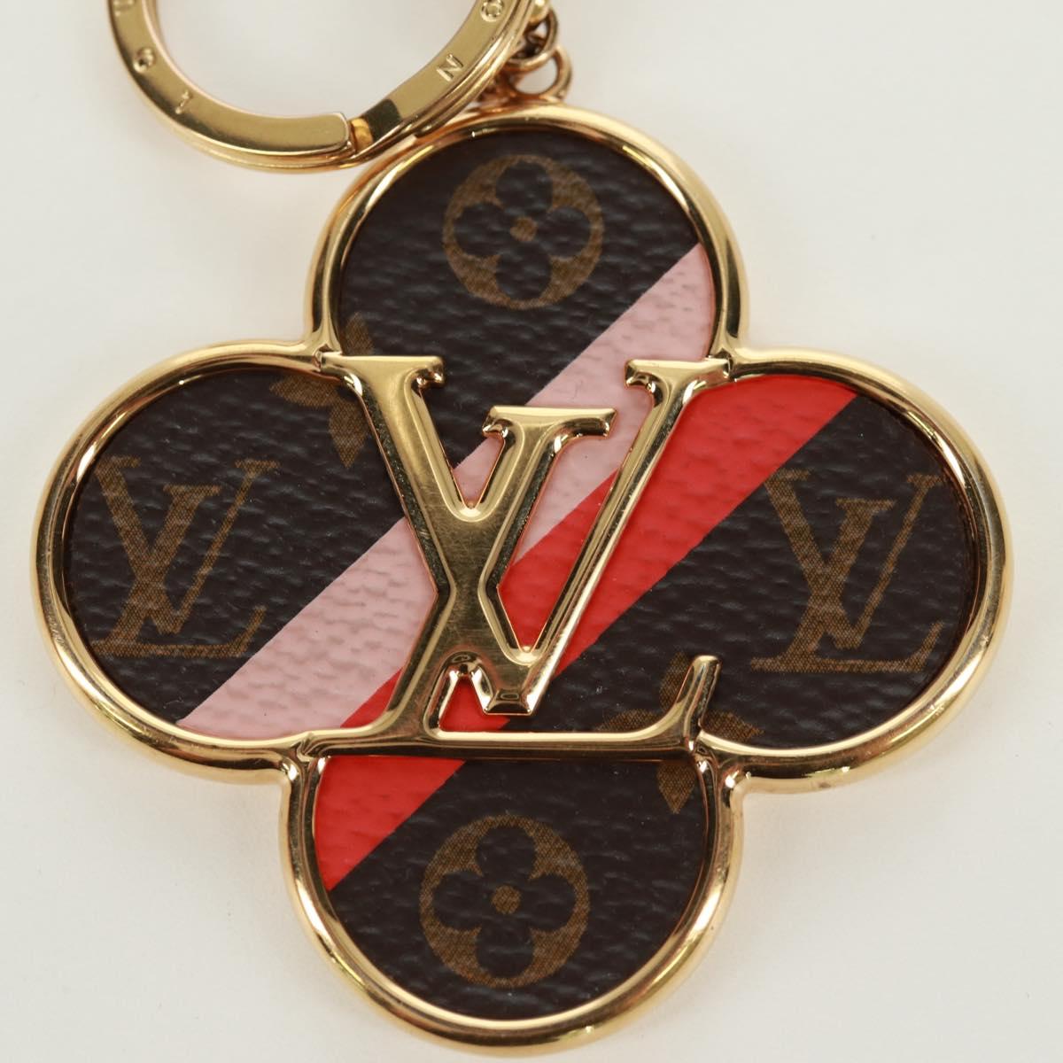 LOUIS VUITTON Monogram Porte Cles Into the Flower Key Holder M67356 Auth170880M