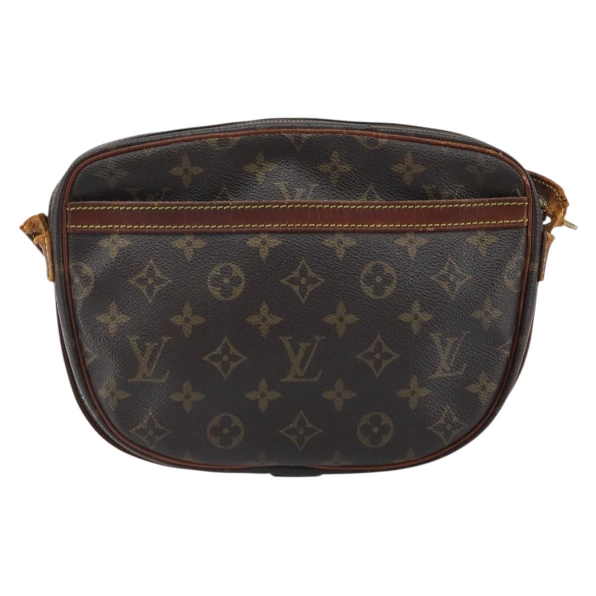LOUIS VUITTON Monogram Jeune Fille MM Shoulder Bag M51226 LV Auth 170891