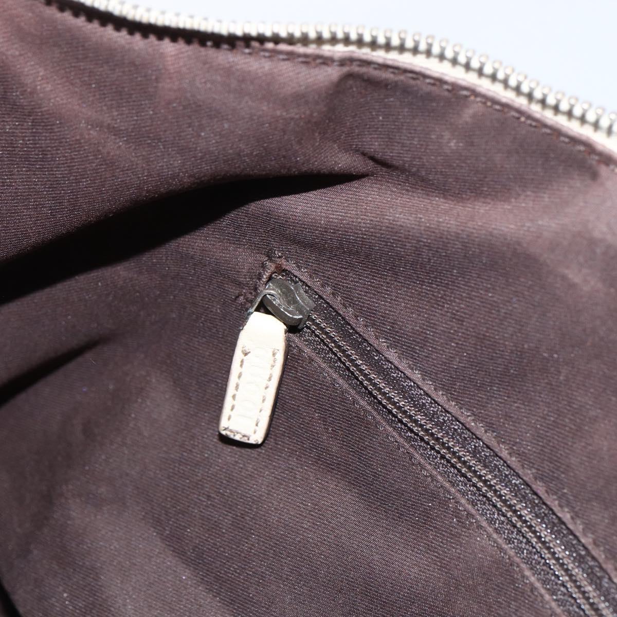 GUCCI GG Canvas Abbey Tote Bag Beige Gold 141470 Auth 170896