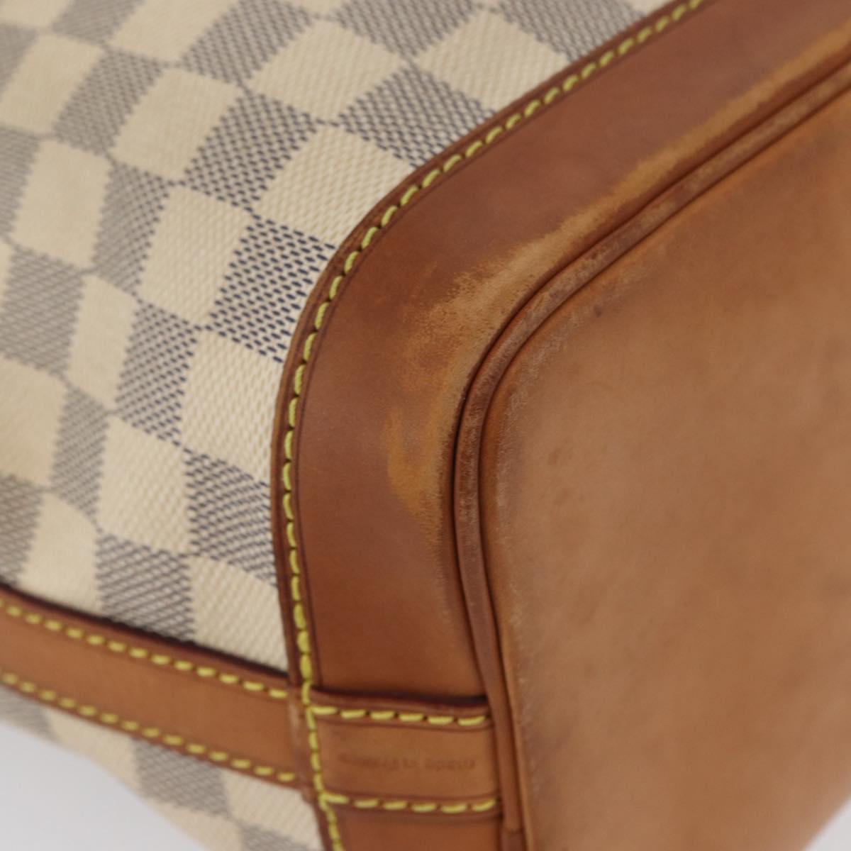 LOUIS VUITTON Damier Azur Noe BB Shoulder Bag N41220 LV Auth 170949A