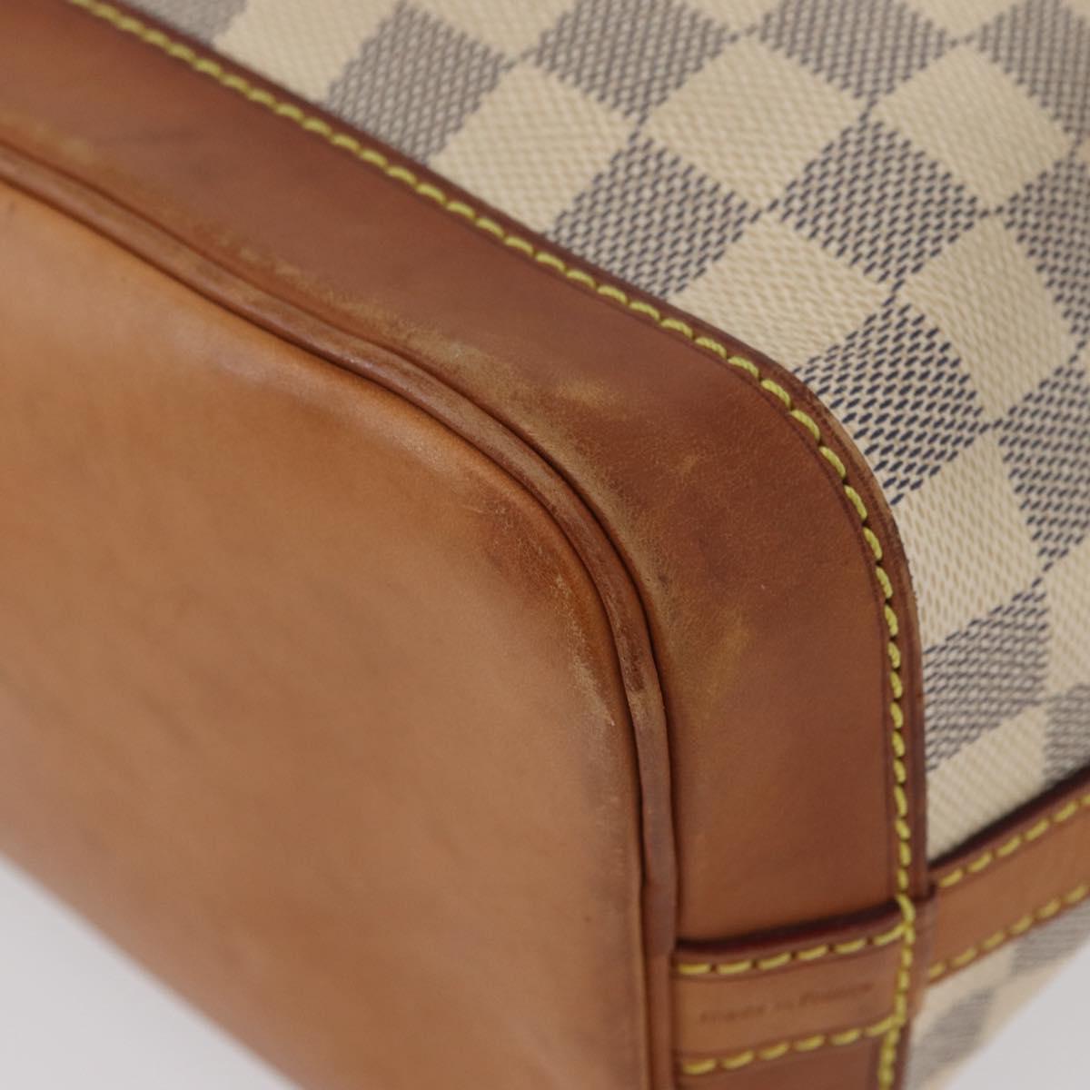 LOUIS VUITTON Damier Azur Noe BB Shoulder Bag N41220 LV Auth 170949A