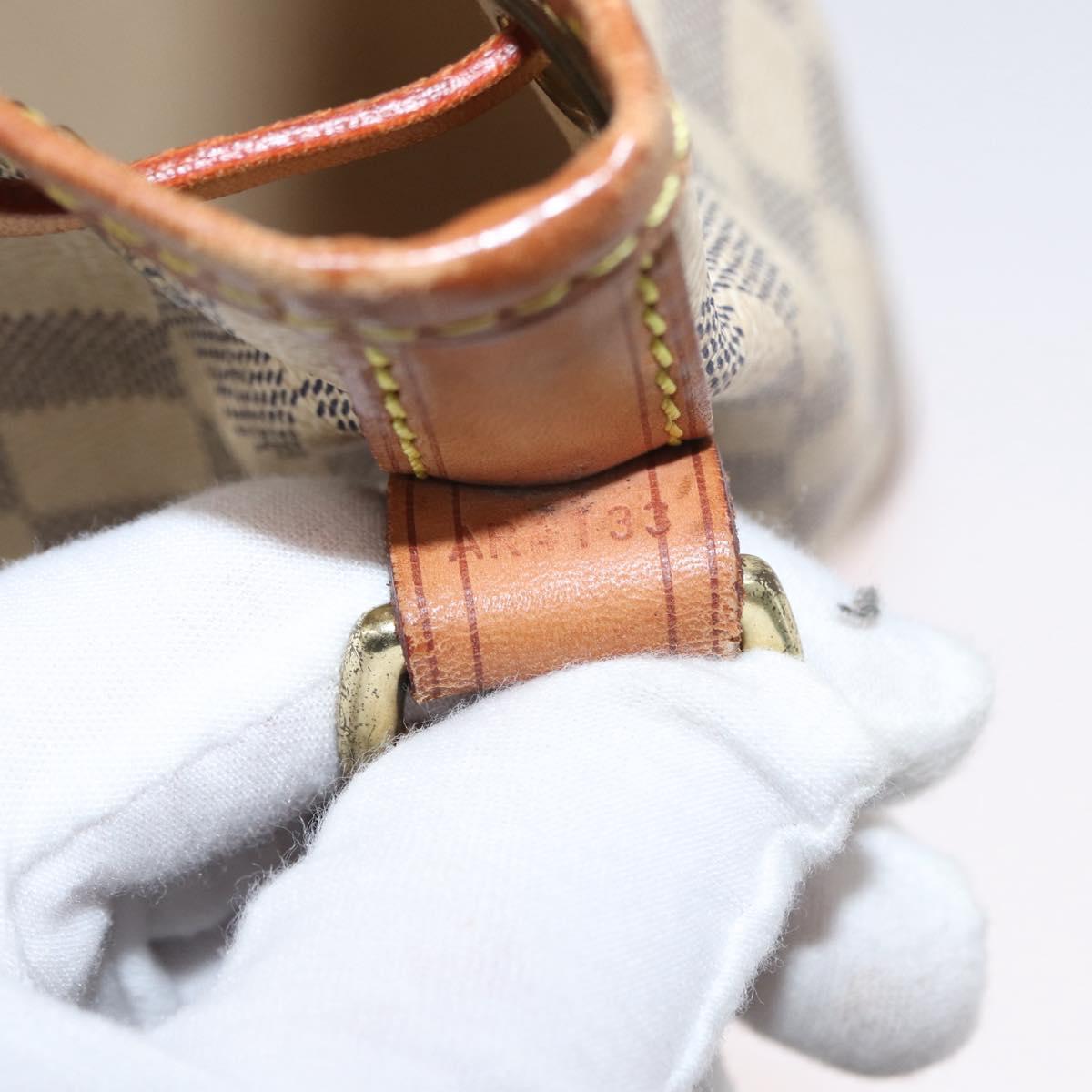 LOUIS VUITTON Damier Azur Noe BB Shoulder Bag N41220 LV Auth 170949A