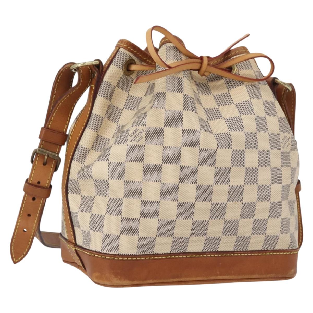 LOUIS VUITTON Damier Azur Noe BB Shoulder Bag N41220 LV Auth 170949A