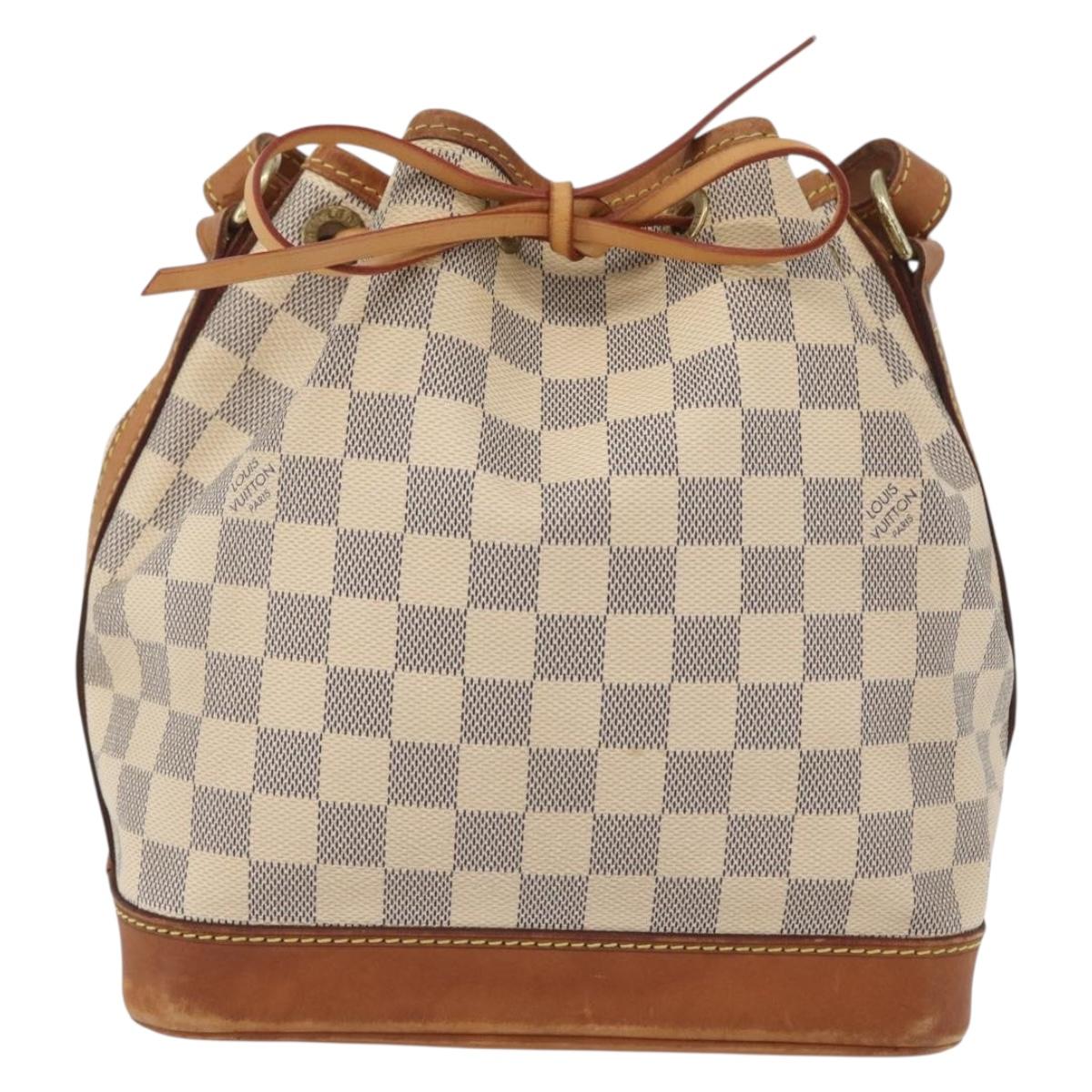 LOUIS VUITTON Damier Azur Noe BB Shoulder Bag N41220 LV Auth 170949A