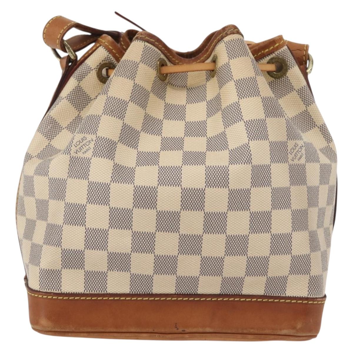 LOUIS VUITTON Damier Azur Noe BB Shoulder Bag N41220 LV Auth 170949A