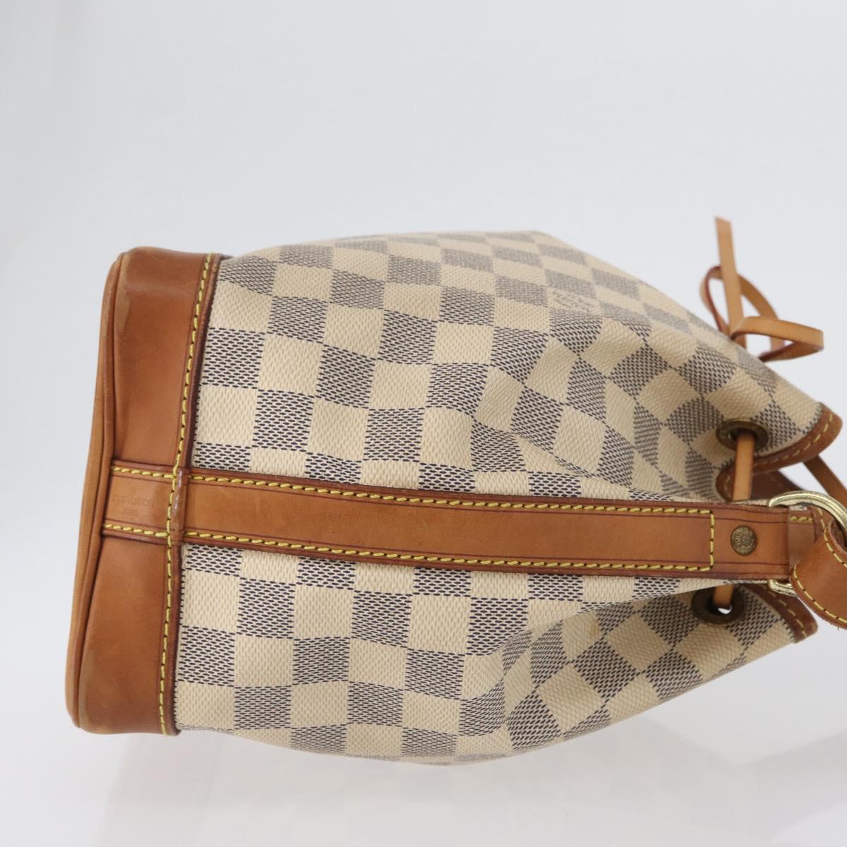 LOUIS VUITTON Damier Azur Noe BB Shoulder Bag N41220 LV Auth 170949A