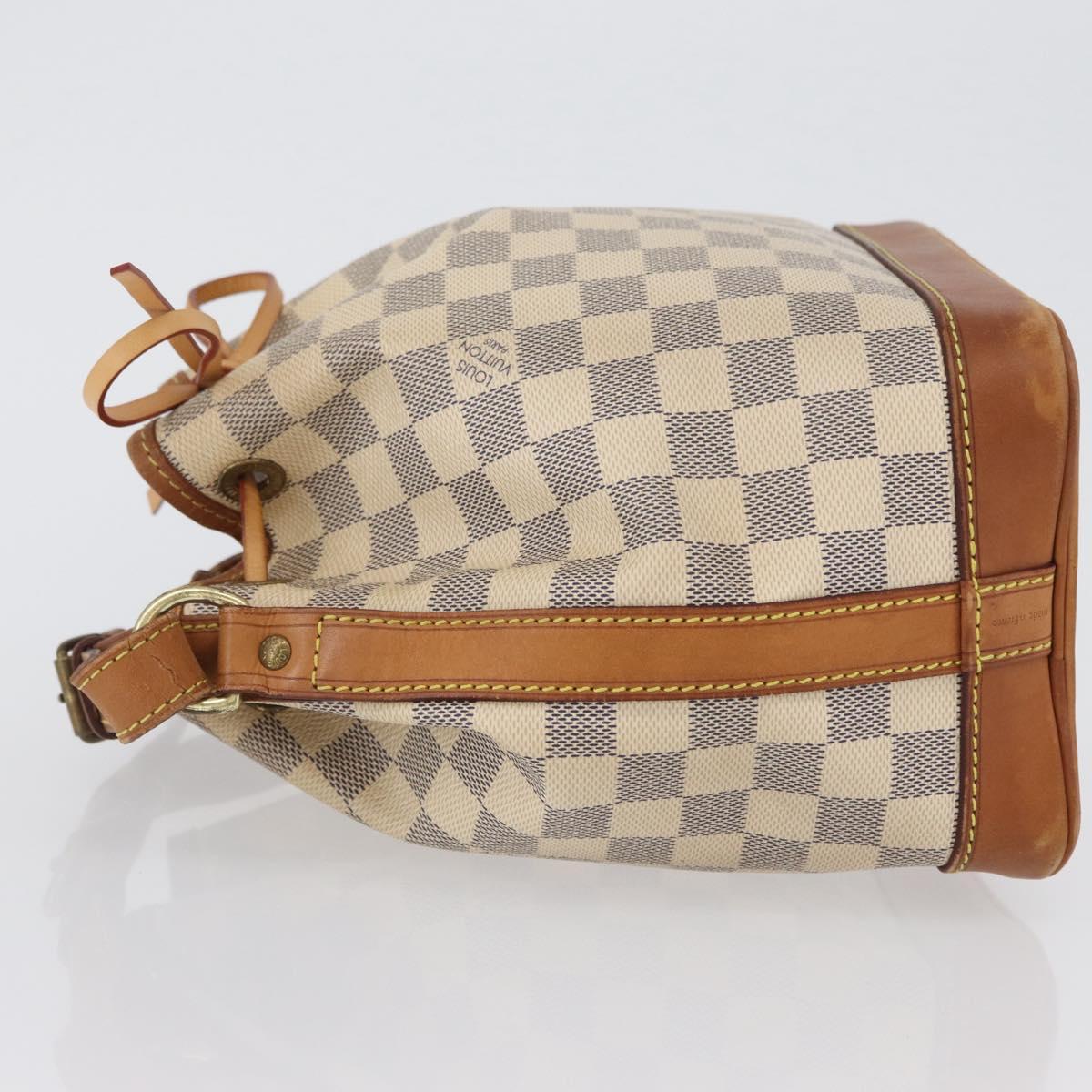LOUIS VUITTON Damier Azur Noe BB Shoulder Bag N41220 LV Auth 170949A