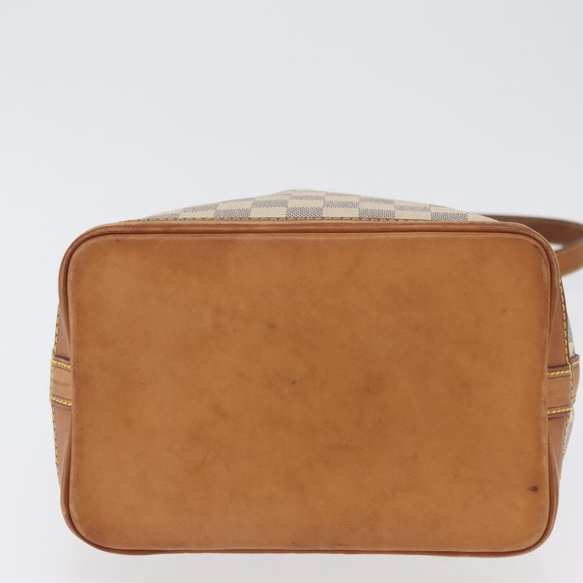 LOUIS VUITTON Damier Azur Noe BB Shoulder Bag N41220 LV Auth 170949A