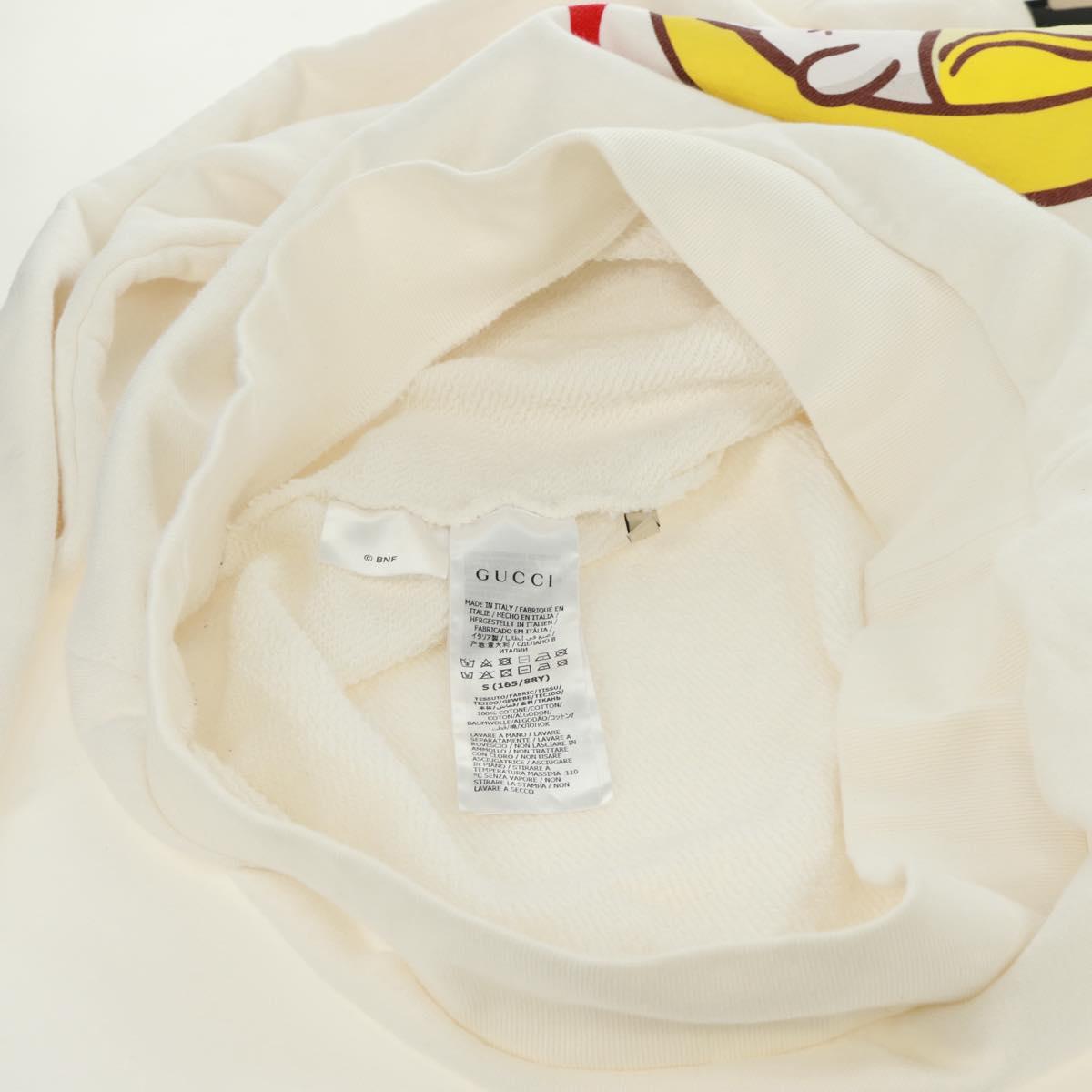 GUCCI Bananya Collaboration Sweatshirt cotton White Auth 170953M