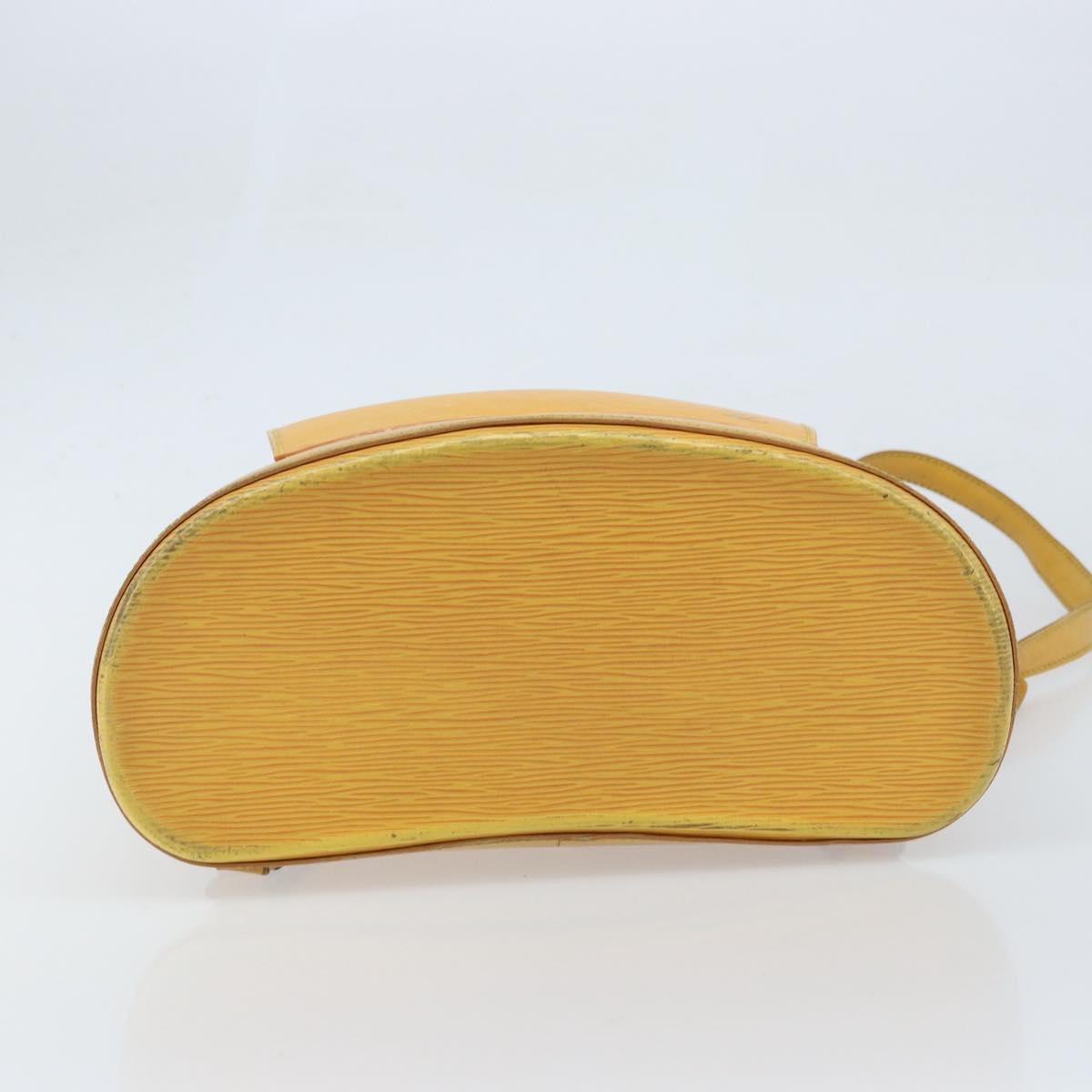 LOUIS VUITTON Epi Gobelins Backpack Yellow M52299 LV Auth 170960
