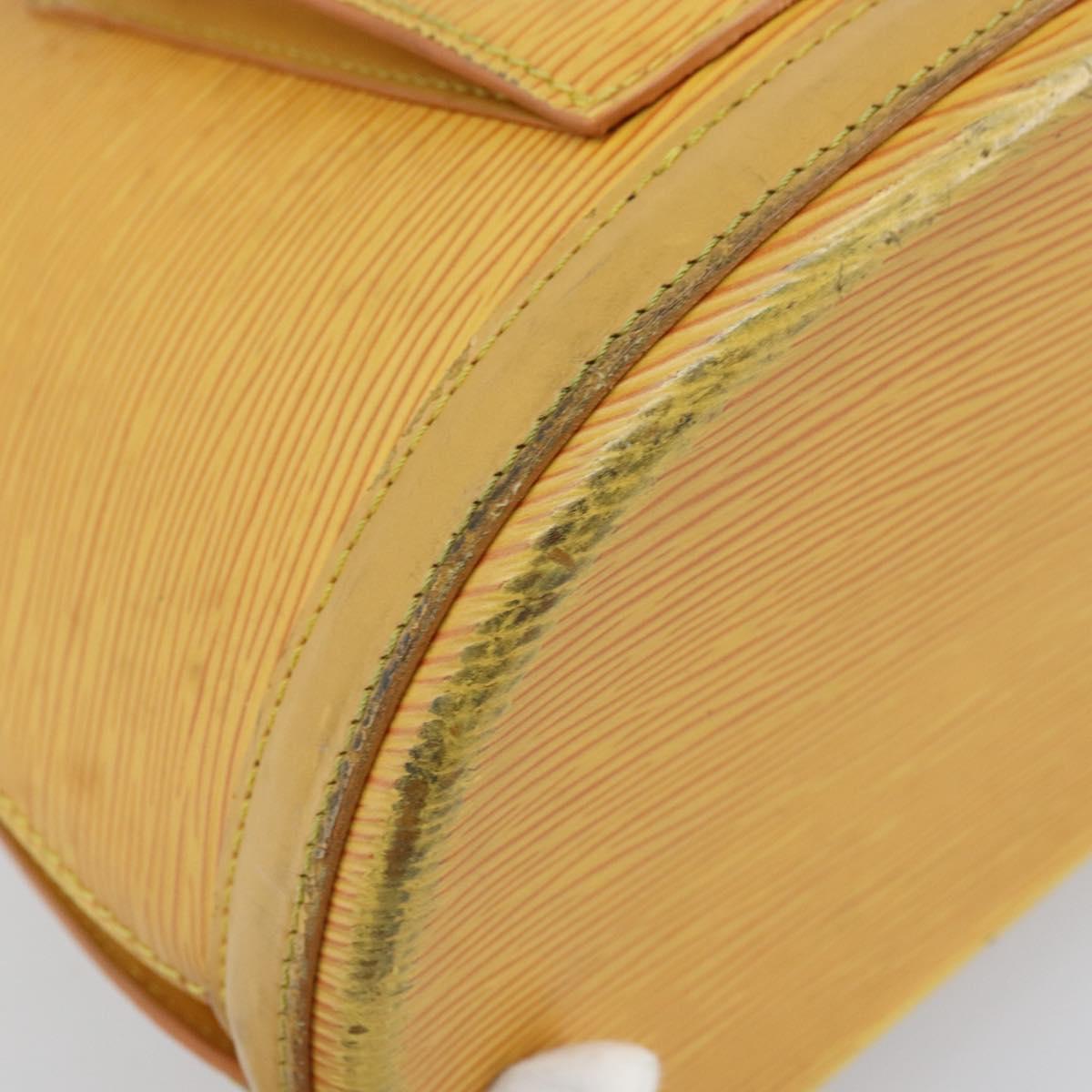 LOUIS VUITTON Epi Gobelins Backpack Yellow M52299 LV Auth 170960