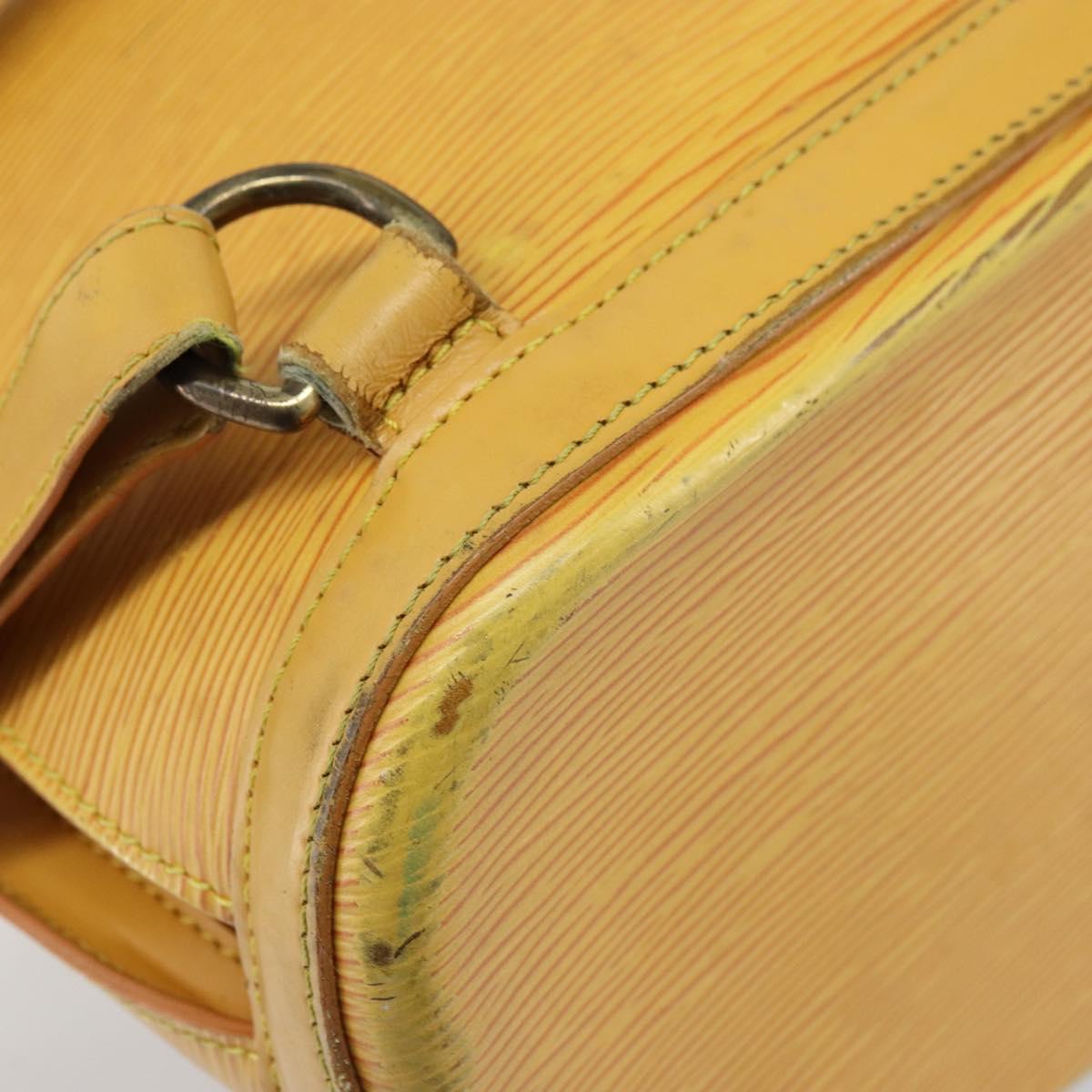 LOUIS VUITTON Epi Gobelins Backpack Yellow M52299 LV Auth 170960
