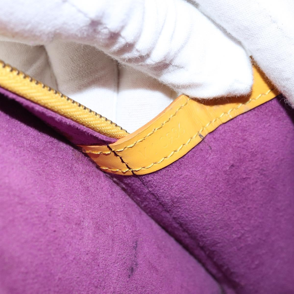 LOUIS VUITTON Epi Gobelins Backpack Yellow M52299 LV Auth 170960