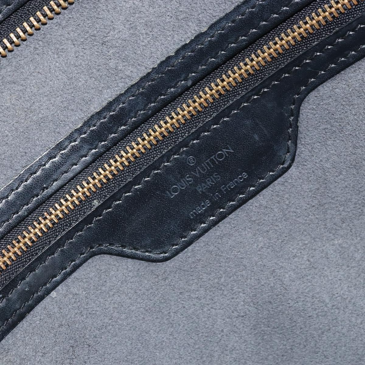LOUIS VUITTON Epi Saint Jacques Shopping Bag Black M52262 LV Auth 170987
