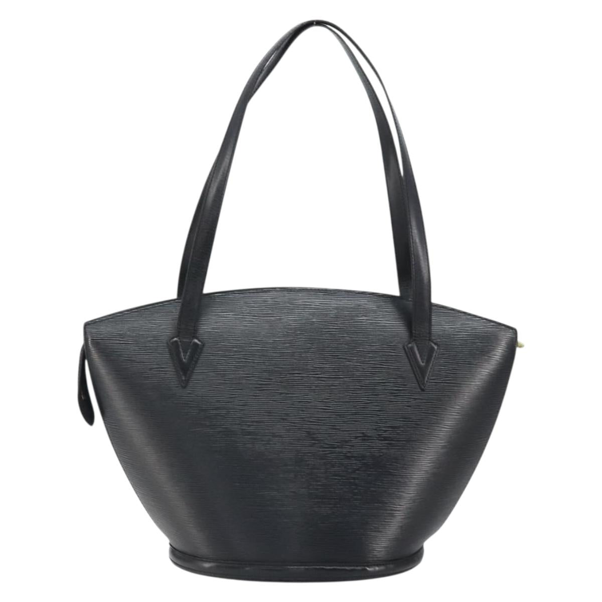 LOUIS VUITTON Epi Saint Jacques Shopping Bag Black M52262 LV Auth 170987