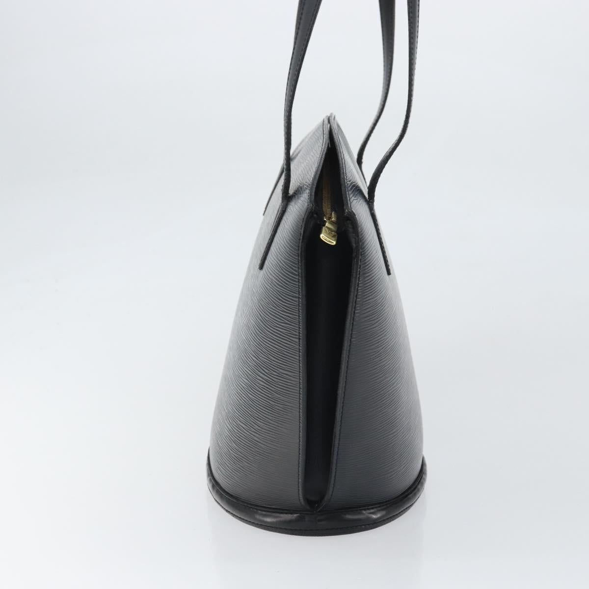 LOUIS VUITTON Epi Saint Jacques Shopping Bag Black M52262 LV Auth 170987